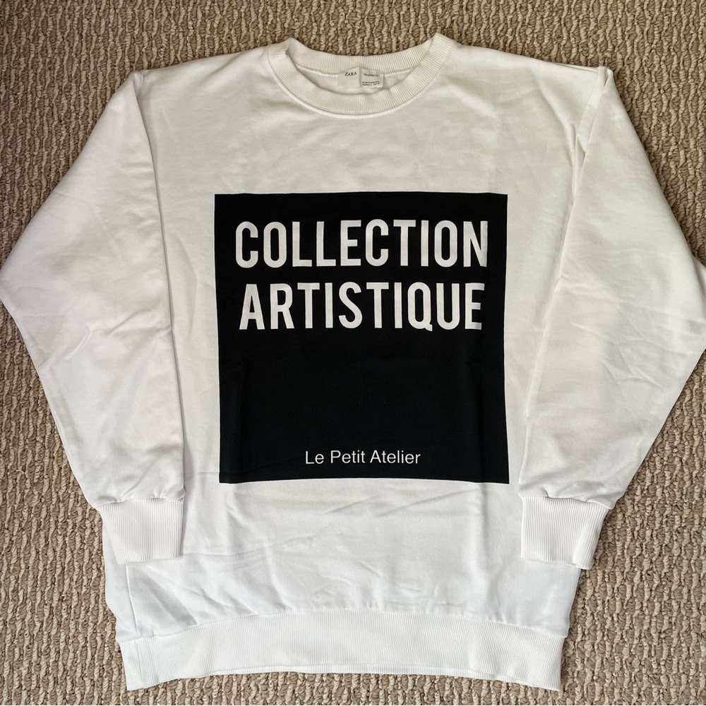Zara Collection Artistique Crewneck